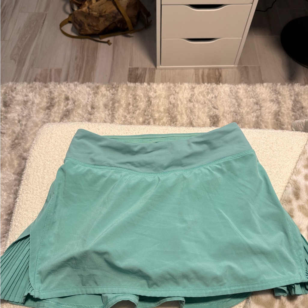 Lululemon Athletica Teal Skater Skirt